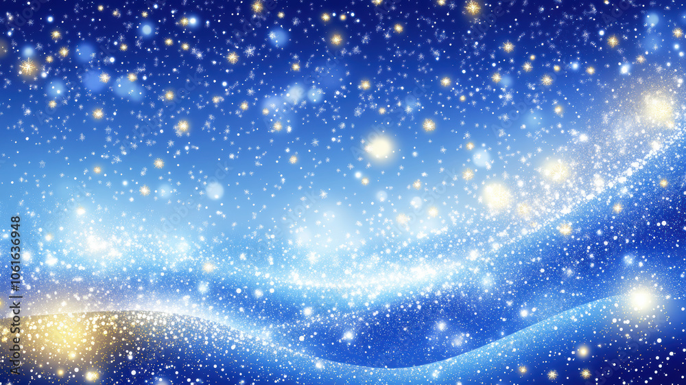 Obraz premium Festive Christmas Lights