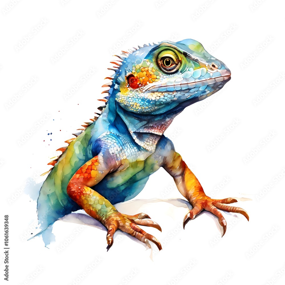 Obraz premium a beautiful animal concept design isolated on white background