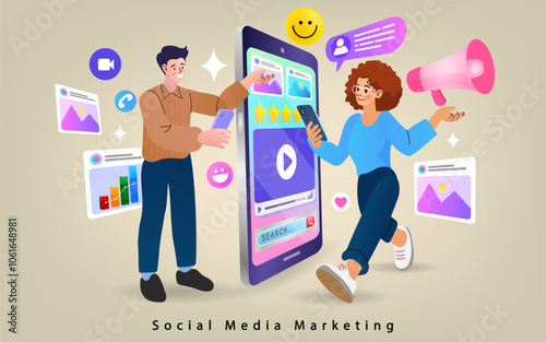 social network concept