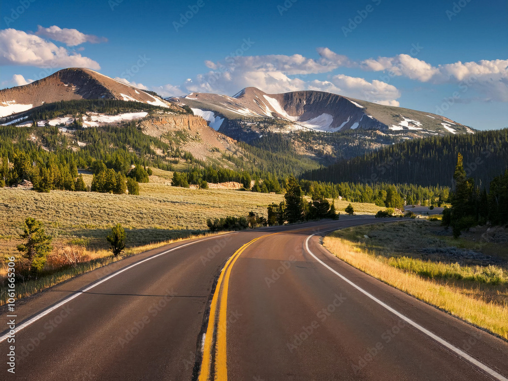 road in the mountains road in the mountains