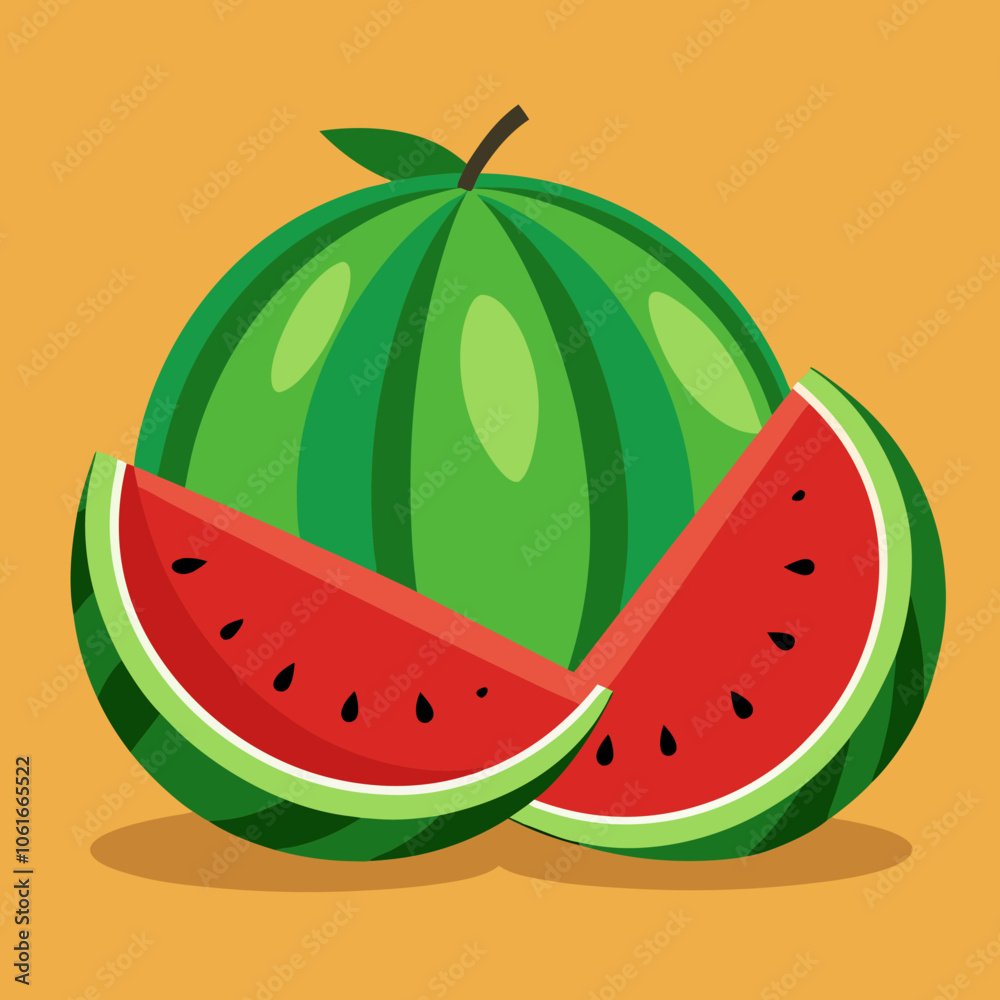watermelon vector illustration watermelon vector illustration