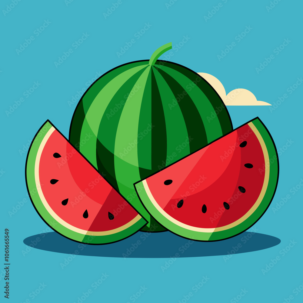 watermelon illustration