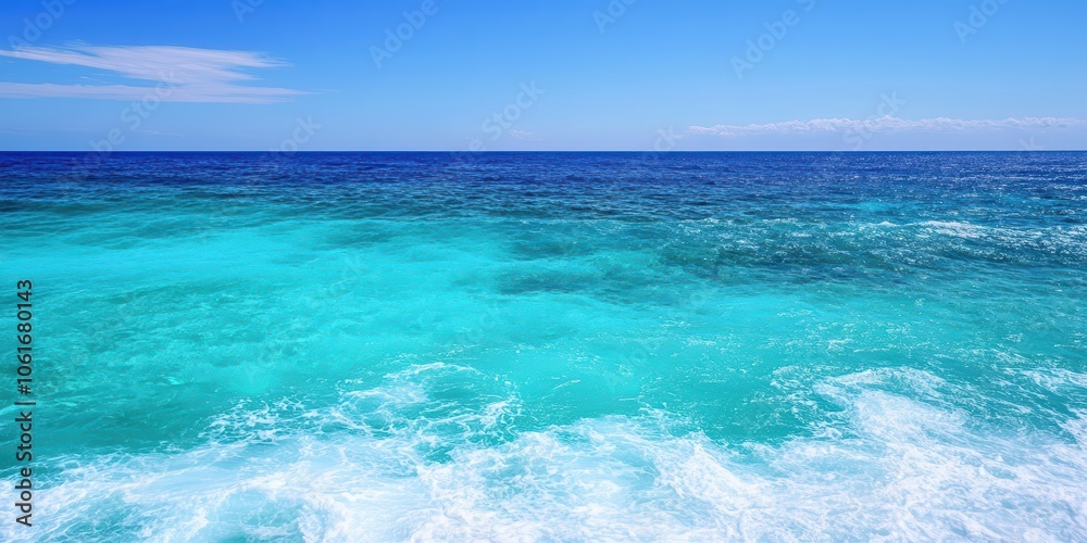 Serene Ocean Waves Lapping on a Calm Day Serene Ocean Waves Lapping on a Calm Day