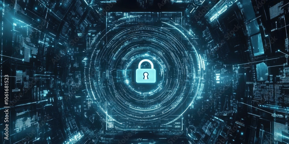 A secure financial transaction is highlighted on a computer screen with a digital padlock, symbolizing trust and safety in online commerce, no people visible. A secure financial transaction is highlighted on a computer screen with a digital padlock, symbolizing trust and safety in online commerce, no people visible.