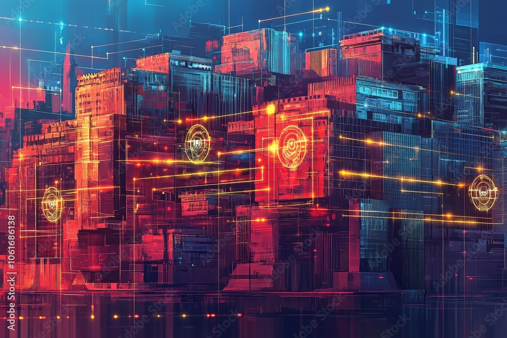 Obraz premium Cyber Diplomacy, Digital Diplomacy and International Relations