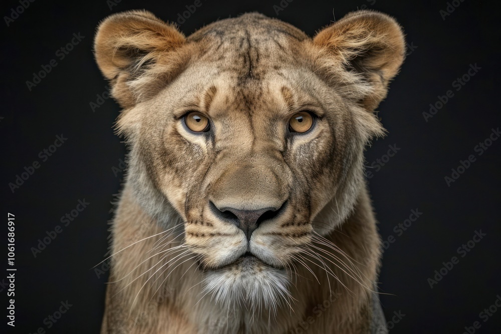 Obraz premium Wild animals wildlife mammal monochrome.