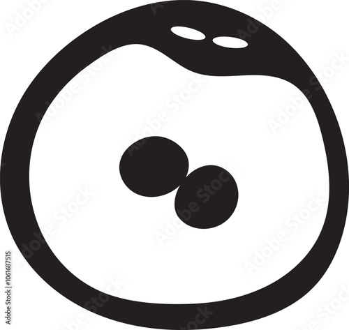 Silhouette Zygote fertilized egg