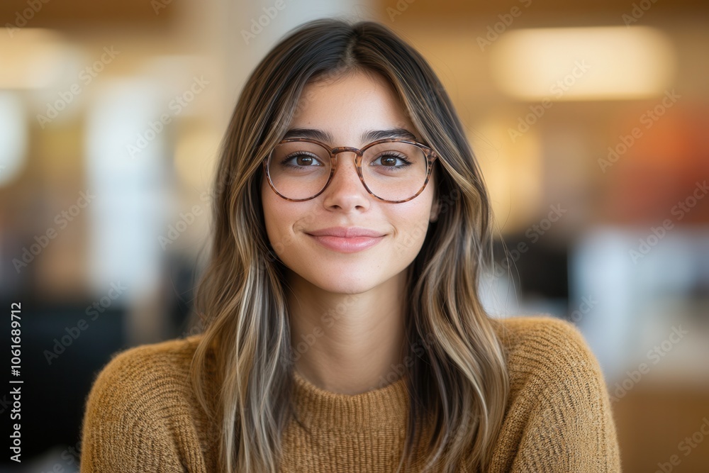 Young Career Advisor in a Modern Office Setting Young Career Advisor in a Modern Office Setting