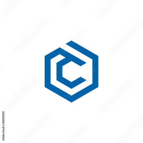 Free Download Hexagon Letter C Logo design vector template - GFXLoad