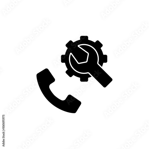 service concept line icon. Simple element illustration. service concept outline symbol design.