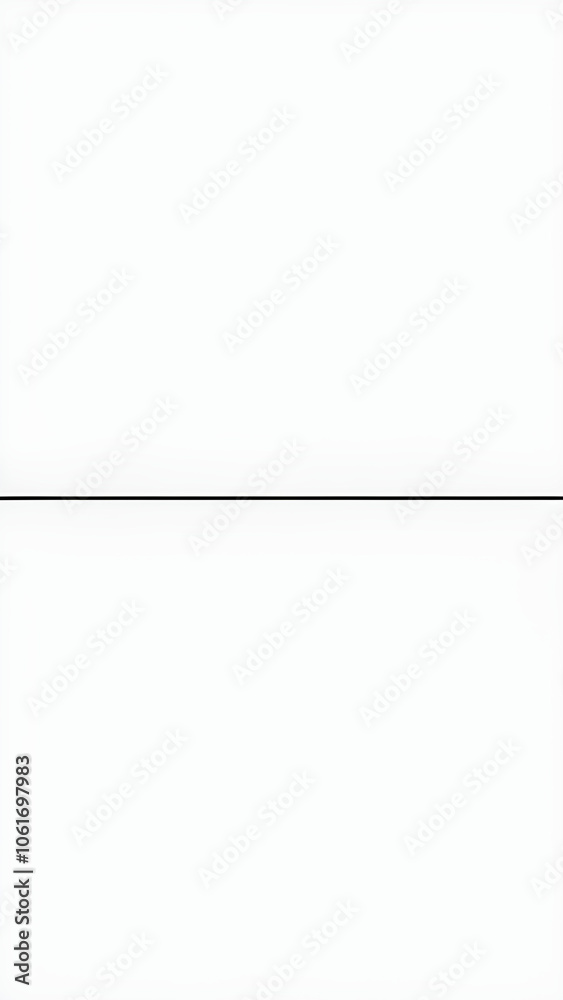 white and a line in the middle background, generative ai white and a line in the middle background, generative ai