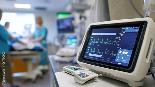 Advanced medical equipment, such as smart glucose monitors, helps patients manage chronic conditions with greater accuracy and convenience. photo