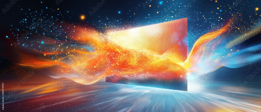 Holographic Canvas, Digital Art and NFTs Holographic Canvas, Digital Art and NFTs