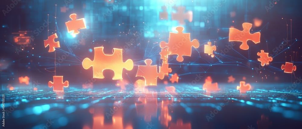 Obraz premium Tokenized Masterpiece, Digital Art and NFTs