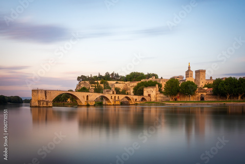 old city of avignon in france