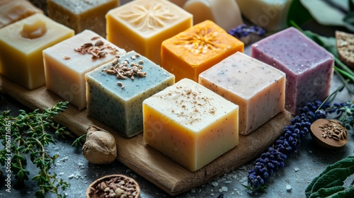 Artisan Soap Collection with Natural Ingredients