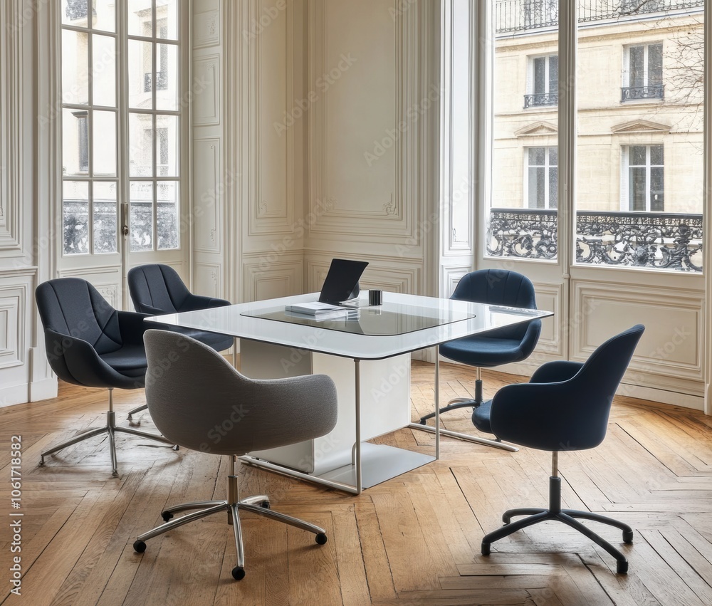 Modern Office Meeting Room. Modern Office Meeting Room.