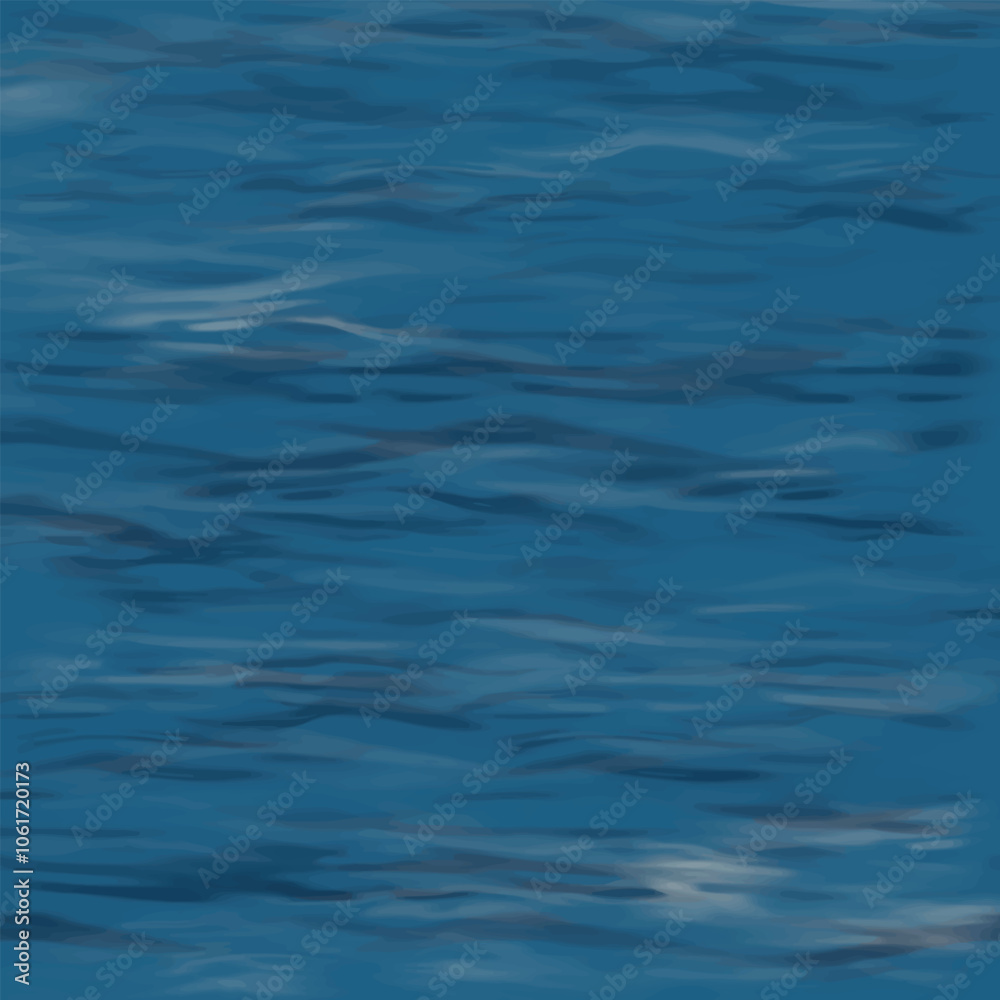 Blue water with ripples on the surface Blue water with ripples on the surface