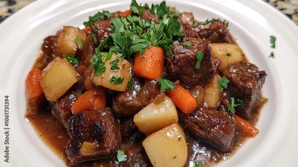 Hearty Beef Stew Packed with Flavorful Ingredients Hearty Beef Stew Packed with Flavorful Ingredients
