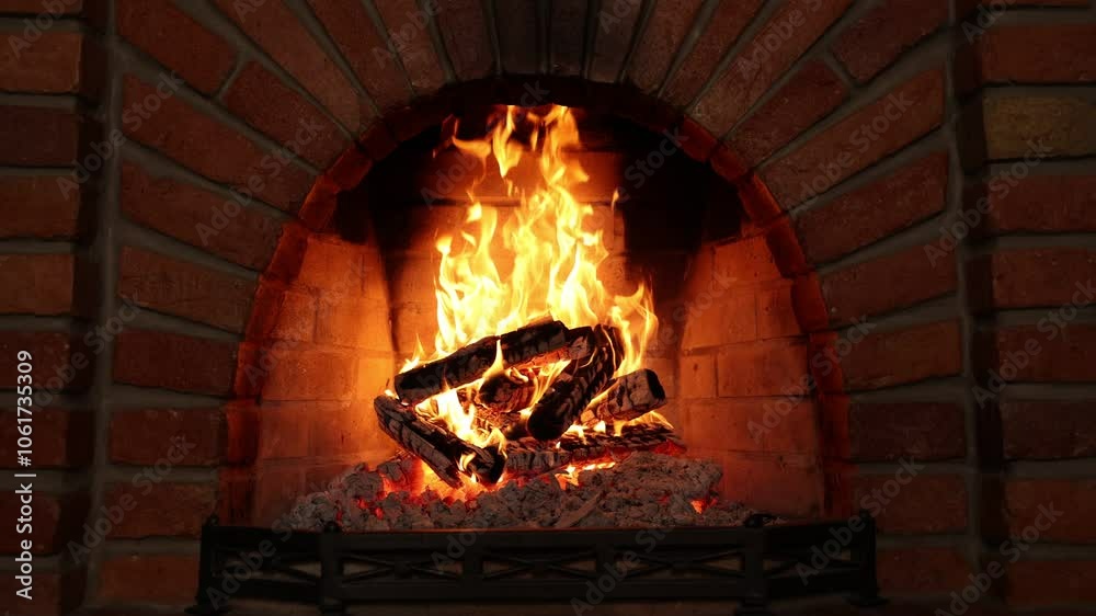 Fireplace 4k. Asmr sleep. Fire place at home for relaxing evening Fireplace 4k. Asmr sleep. Fire place at home for relaxing evening