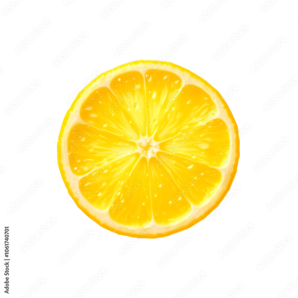 lemon slice isolated on white lemon slice isolated on white