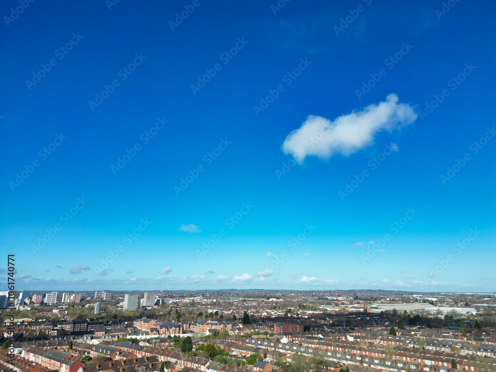 Fototapeta premium Downtown Buildings at Central Coventry City Centre of England United Kingdom.