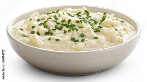 Creamy Mashed Cauliflower with Chives