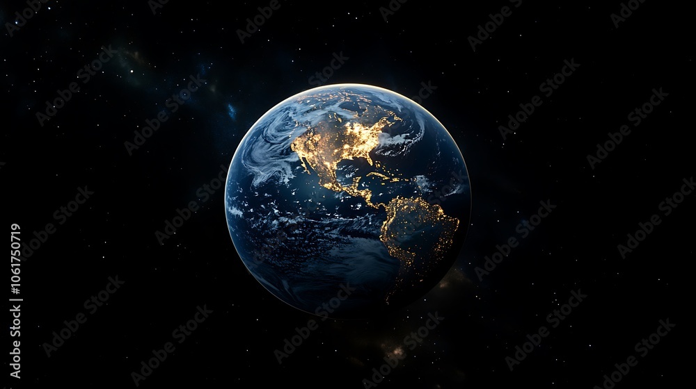 Explore the wonders of earth from space at night Explore the wonders of earth from space at night