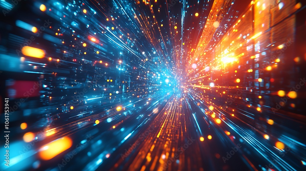 Explore the dynamic energy of light and motion in digital art Explore the dynamic energy of light and motion in digital art