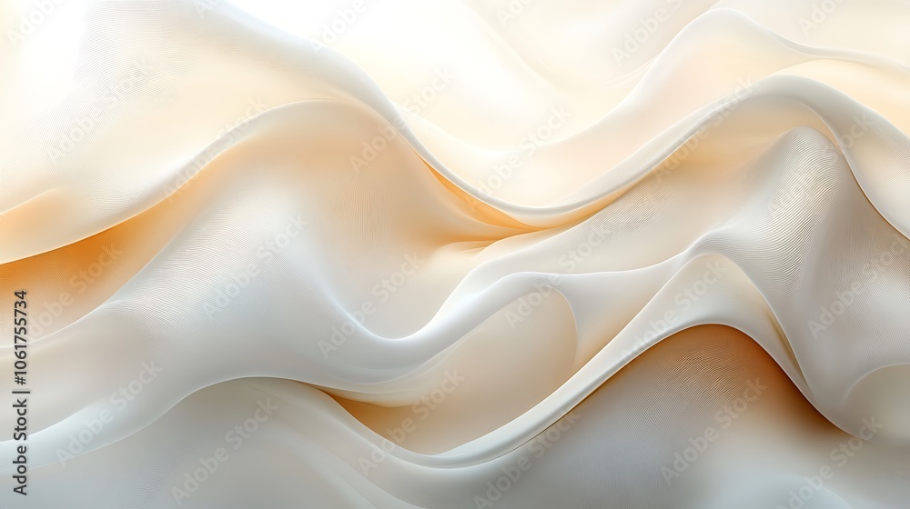 Obraz premium Soft textures flow gracefully across the surface