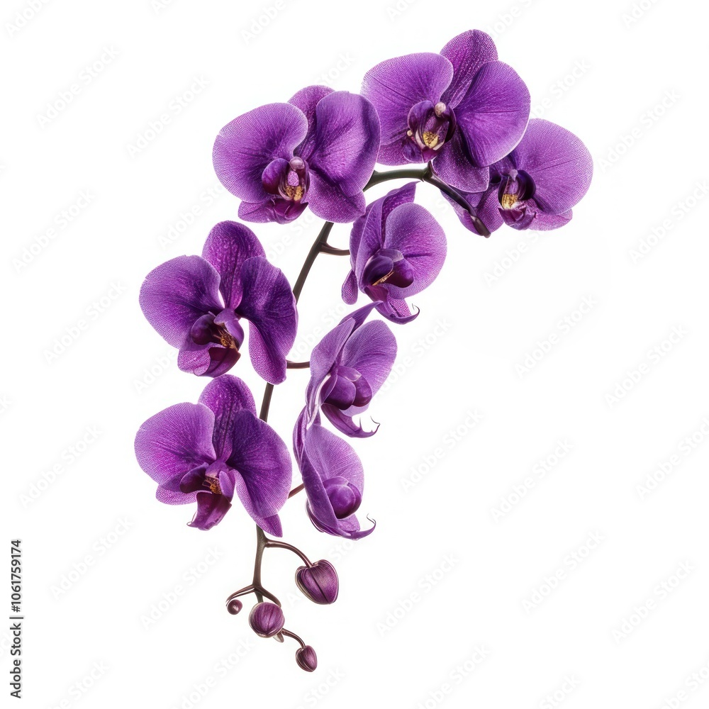 Purple orchid boque blossom flower petal. Purple orchid boque blossom flower petal.
