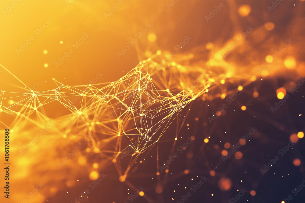 Abstract digital background showing a complex network Abstract digital background showing a complex network