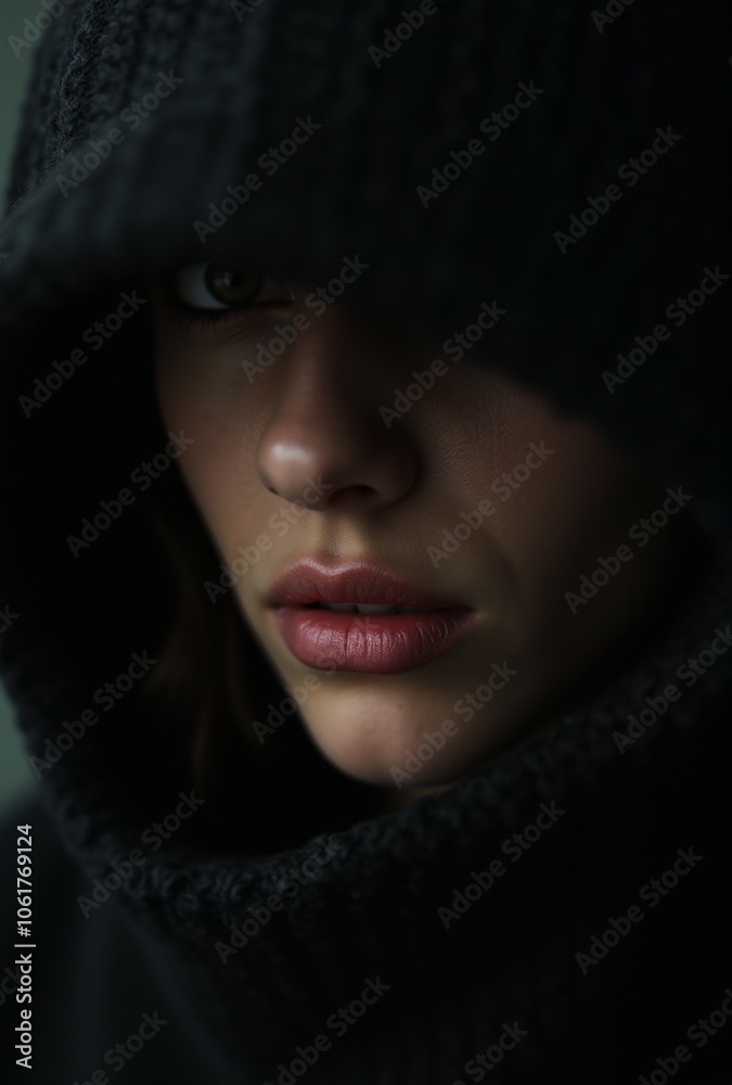portrait of a woman with a veil portrait of a woman with a veil