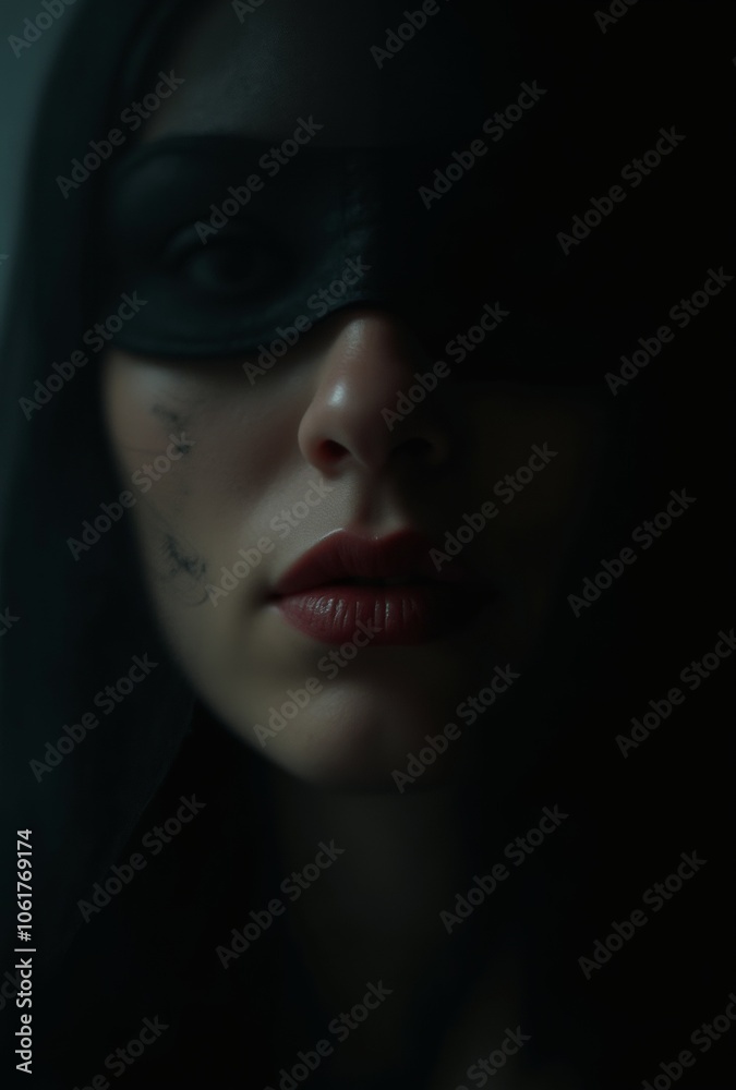 portrait of a woman with a veil portrait of a woman with a veil