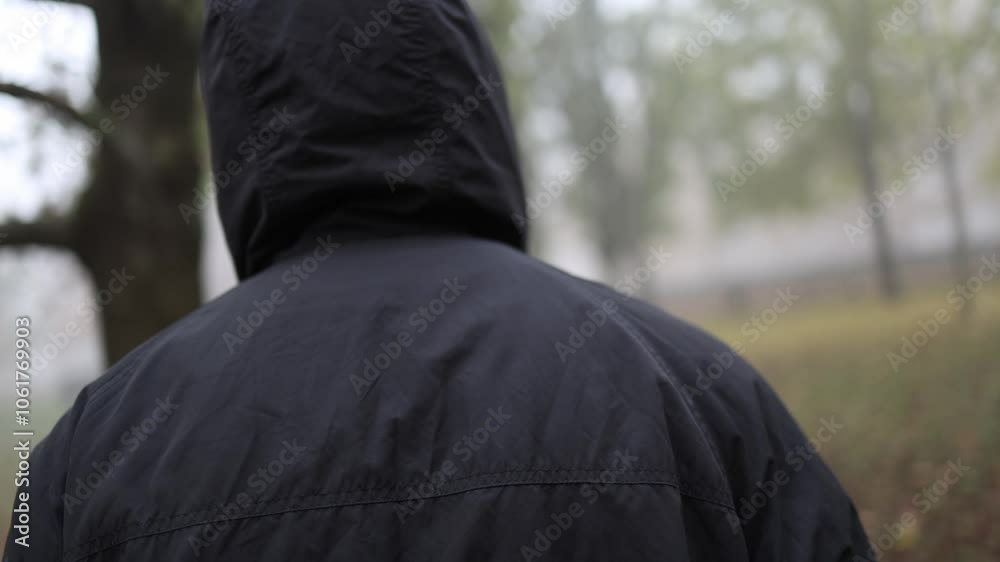A person struggling with addiction walks aimlessly through a foggy autumn park, appearing lost and disoriented. The misty, quiet setting underscores a sense of isolation and struggle. A person struggling with addiction walks aimlessly through a foggy autumn park, appearing lost and disoriented. The misty, quiet setting underscores a sense of isolation and struggle.