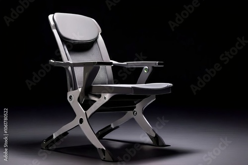 smart camp chair a chair with weight sensors for automatic adjus photo