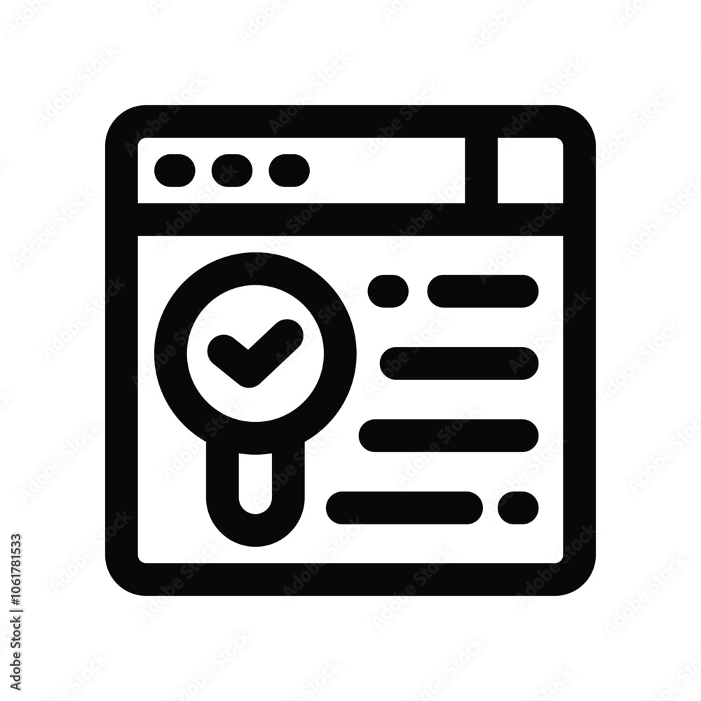 data analyst icon. vector line icon for your website, mobile, presentation, and logo design. data analyst icon. vector line icon for your website, mobile, presentation, and logo design.