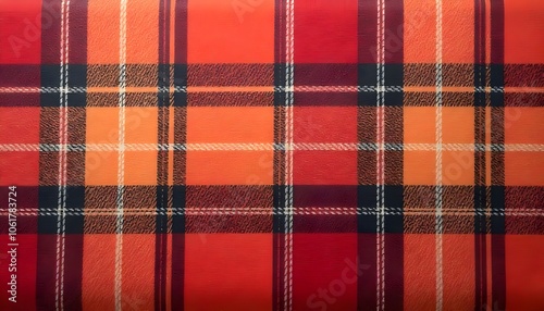 Autumn Inspired Plaid Flannel Texture: Cozy Warm Tones for Rustic Themes