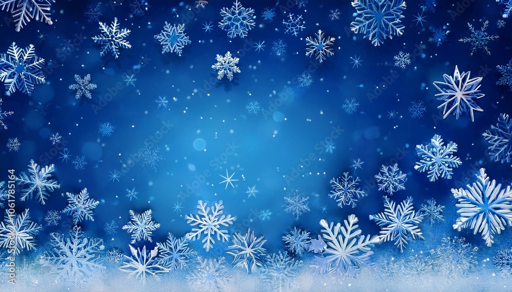 blue christmas background with snowflakes blue christmas background with snowflakes