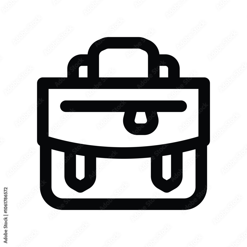 briefcase icon. vector line icon for your website, mobile, presentation, and logo design. briefcase icon. vector line icon for your website, mobile, presentation, and logo design.