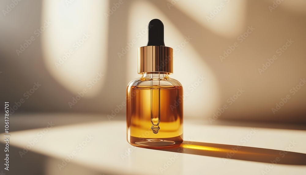 A luxurious amber dropper bottle sits elegantly on a surface, illuminated by soft natural light, highlighting the richness of the oil inside. A luxurious amber dropper bottle sits elegantly on a surface, illuminated by soft natural light, highlighting the richness of the oil inside.