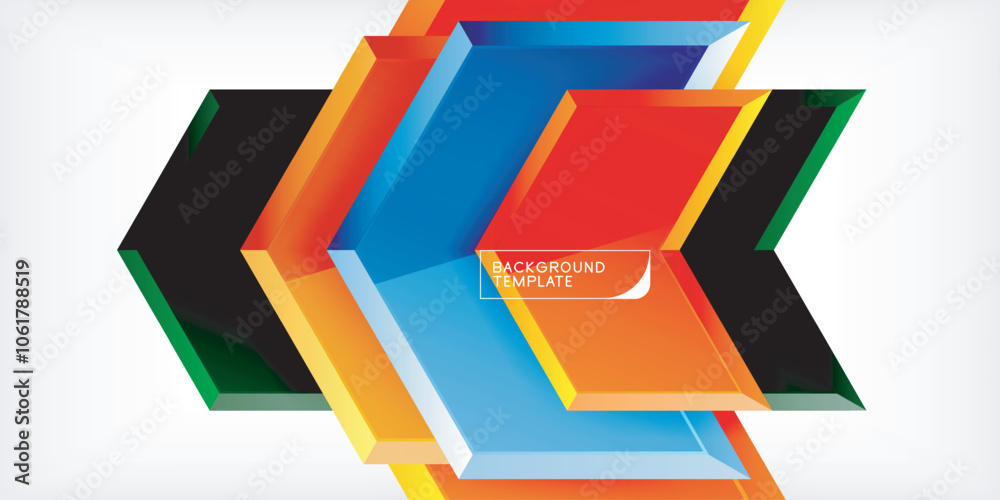 Arrow technology and business concept background. Vector Illustration For Wallpaper, Banner, Background, Card, Book Illustration, landing page