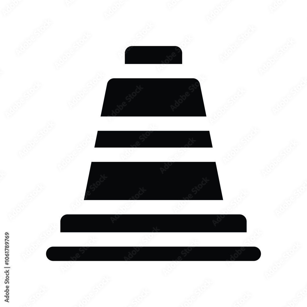 cone icon. vector glyph icon for your website, mobile, presentation, and logo design. cone icon. vector glyph icon for your website, mobile, presentation, and logo design.