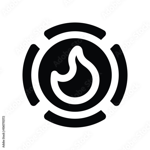 emblem icon. vector glyph icon for your website, mobile, presentation, and logo design.