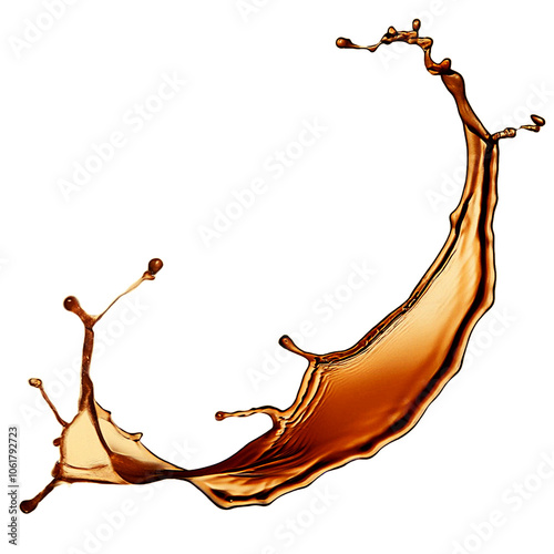 tea coffee splash water transparent background 1