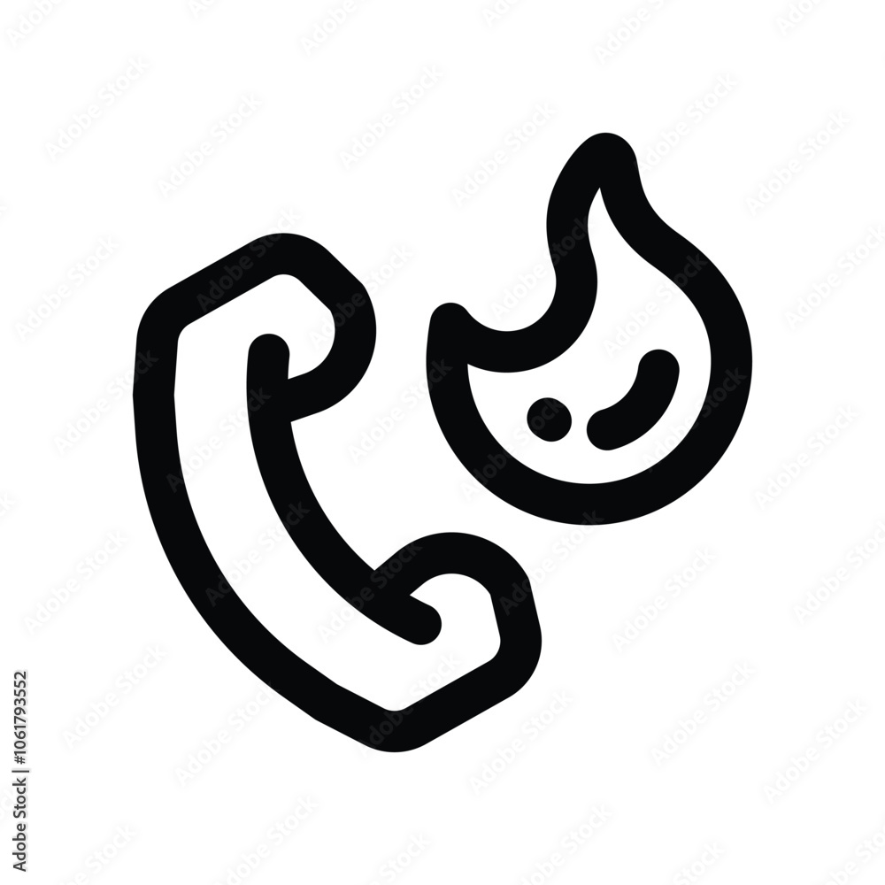 call icon. vector line icon for your website, mobile, presentation, and logo design. call icon. vector line icon for your website, mobile, presentation, and logo design.