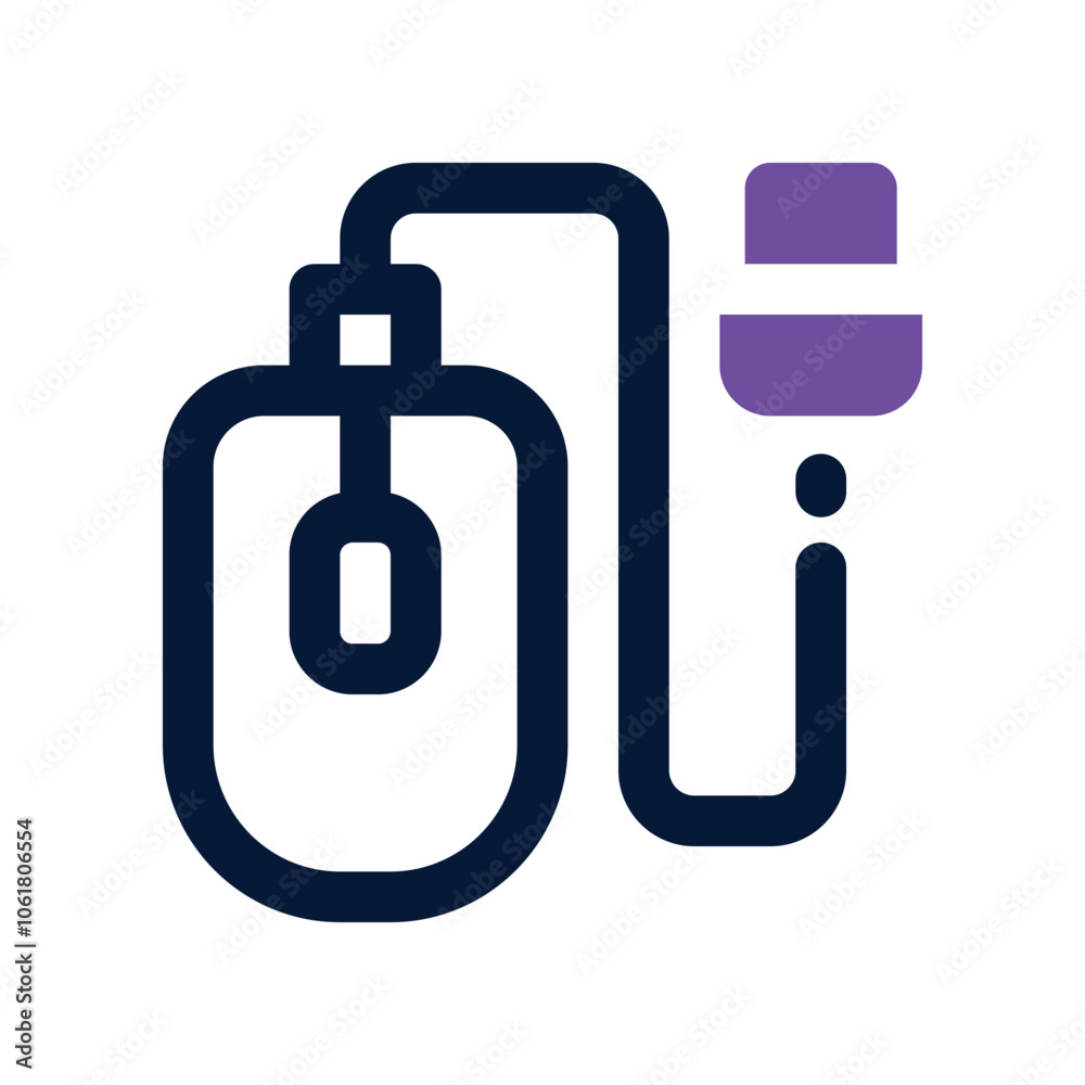 mouse icon. vector dual tone icon for your website, mobile, presentation, and logo design. mouse icon. vector dual tone icon for your website, mobile, presentation, and logo design.