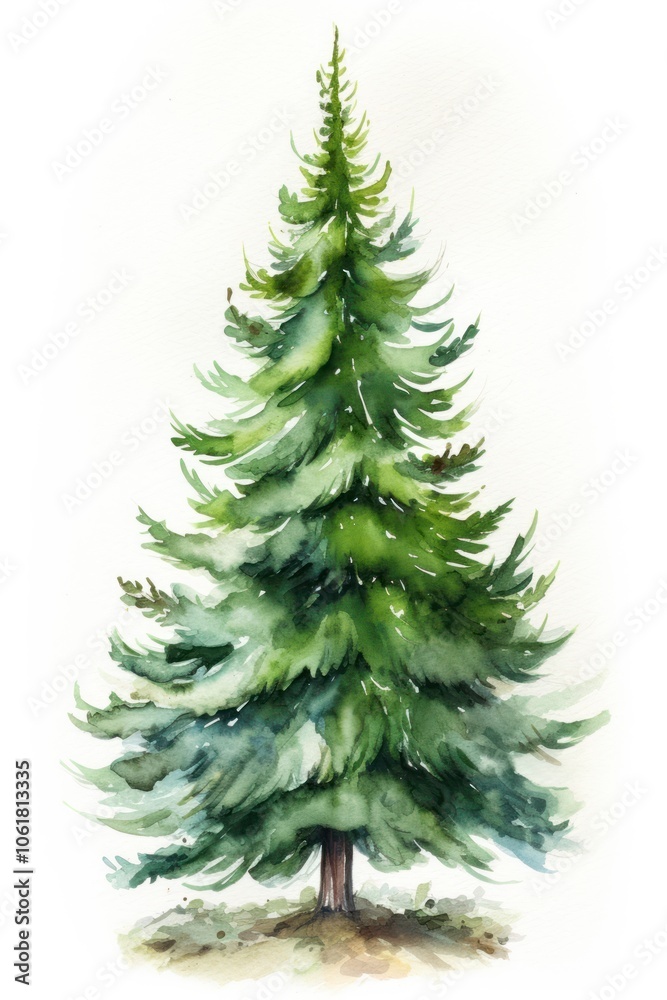 Obraz premium Christmas Tree christmas tree plant.