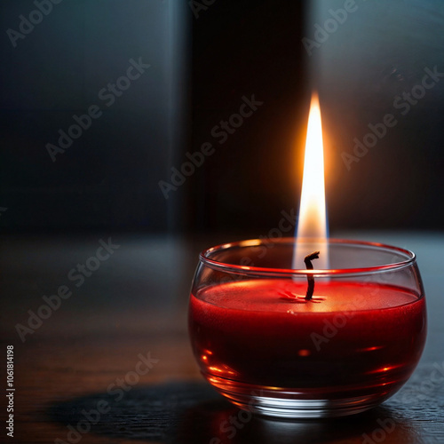 candela colorata
