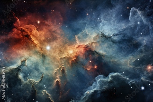 Nebula space astronomy universe.